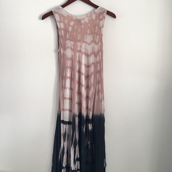 Connection 18 boho tie dye sleeveless maxi dress | M - Picture 5 of 7